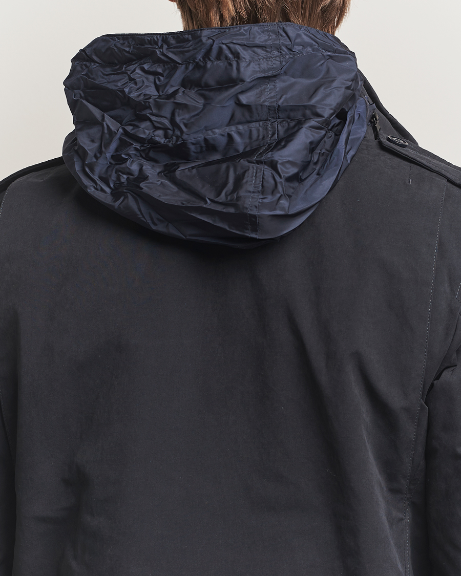 Homme | Manteaux Et Vestes | Aspesi | Minifield Cotton Field Jacket Navy