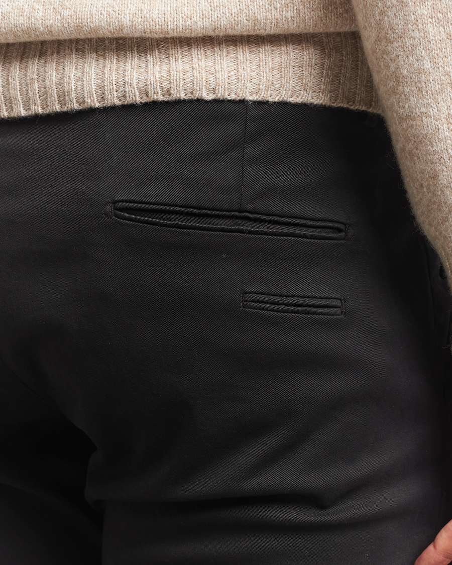Homme | Pantalons | Briglia 1949 | Slim Fit Cotton Stretch Chino Black