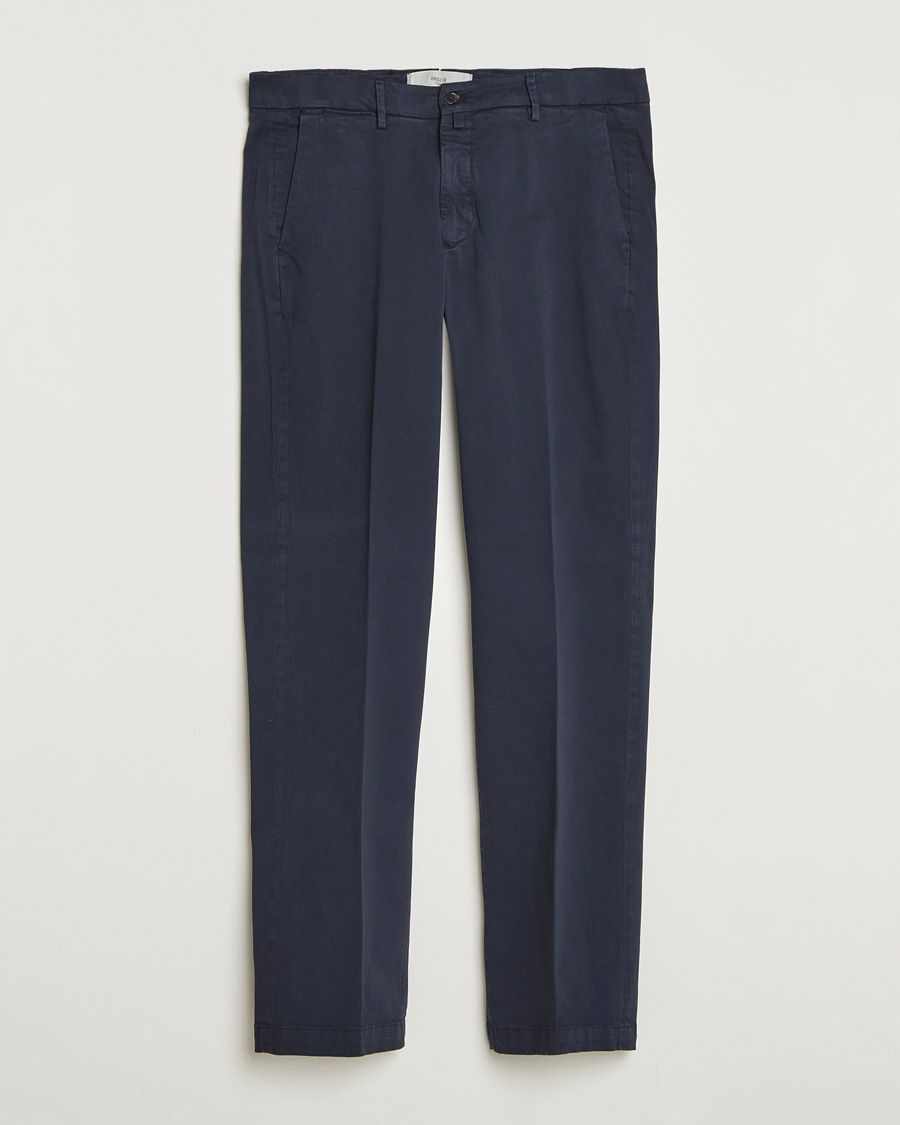 Homme | Pantalons | Briglia 1949 | Soho Tailored Easy Fit Chino Navy