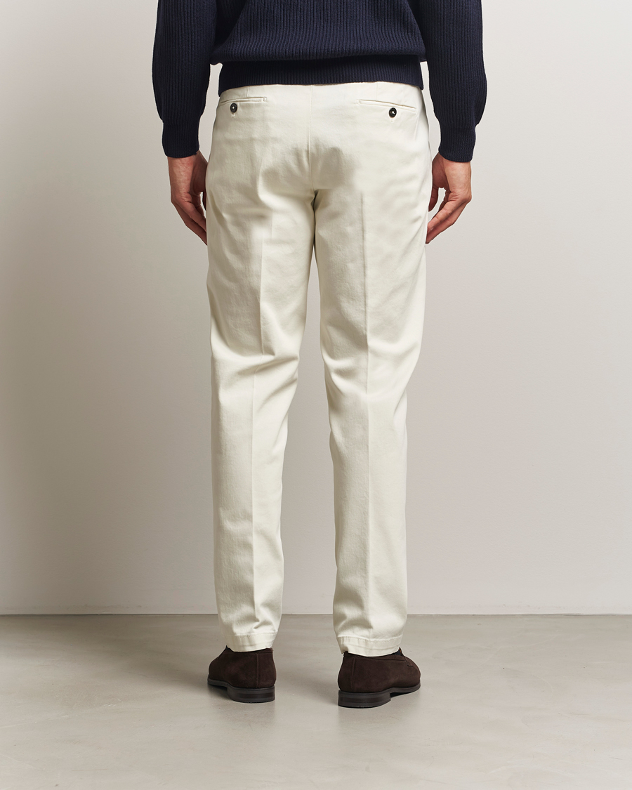 Homme | Pantalons | Briglia 1949 | Soho Tailored Easy Fit Chino Off White