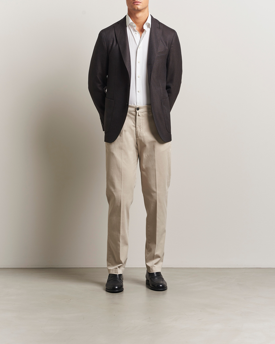 Homme | Pantalons | Briglia 1949 | Soho Tailored Easy Fit Chino Beige