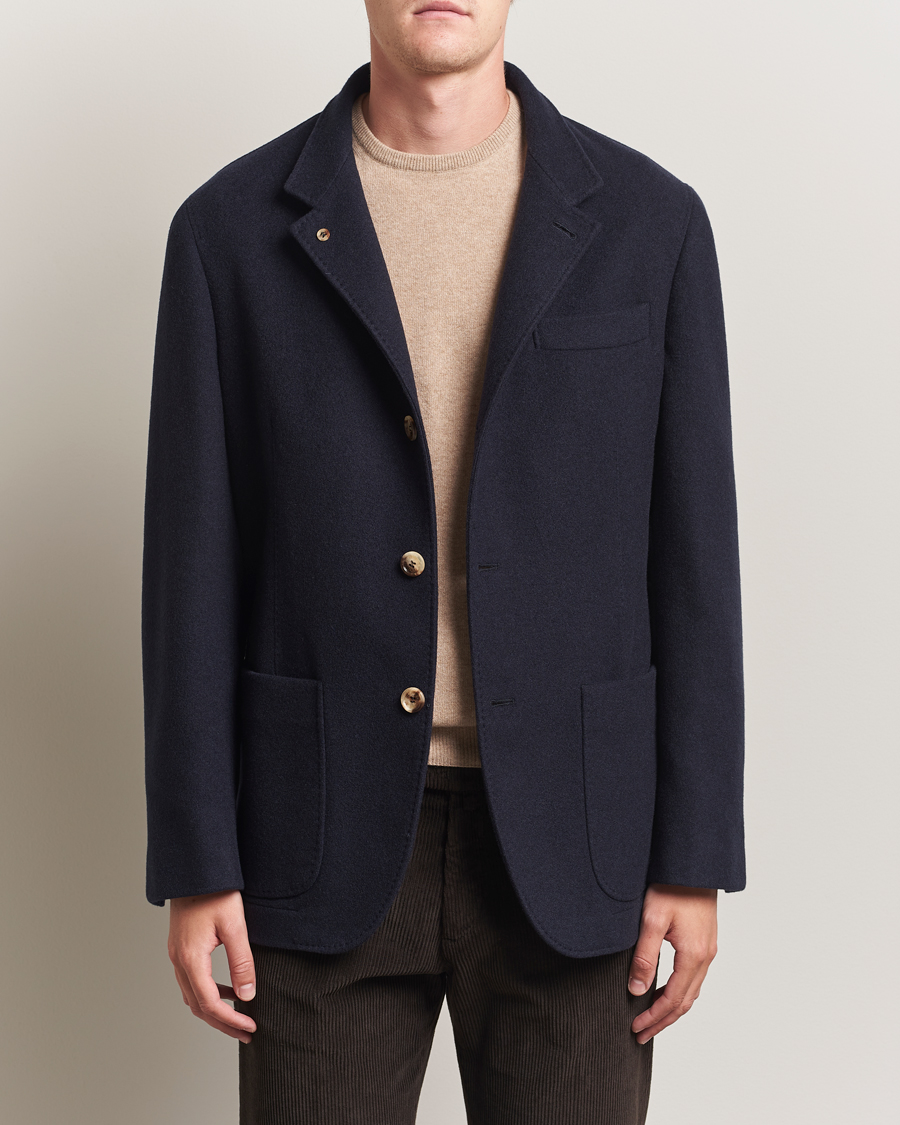 Homme | Manteaux Et Vestes | Brunello Cucinelli | Cashmere City Jacket Navy