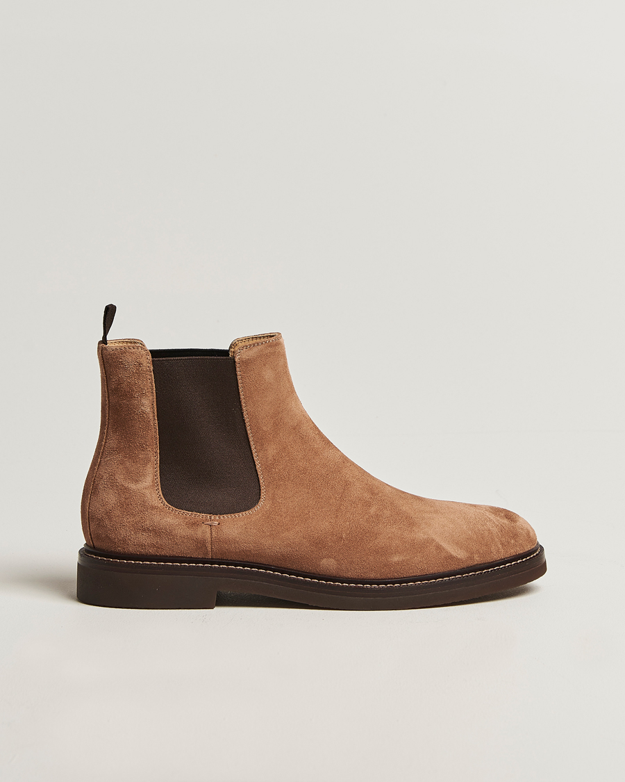 Homme | Bottes | Brunello Cucinelli | Chelsea Boots Brown Suede