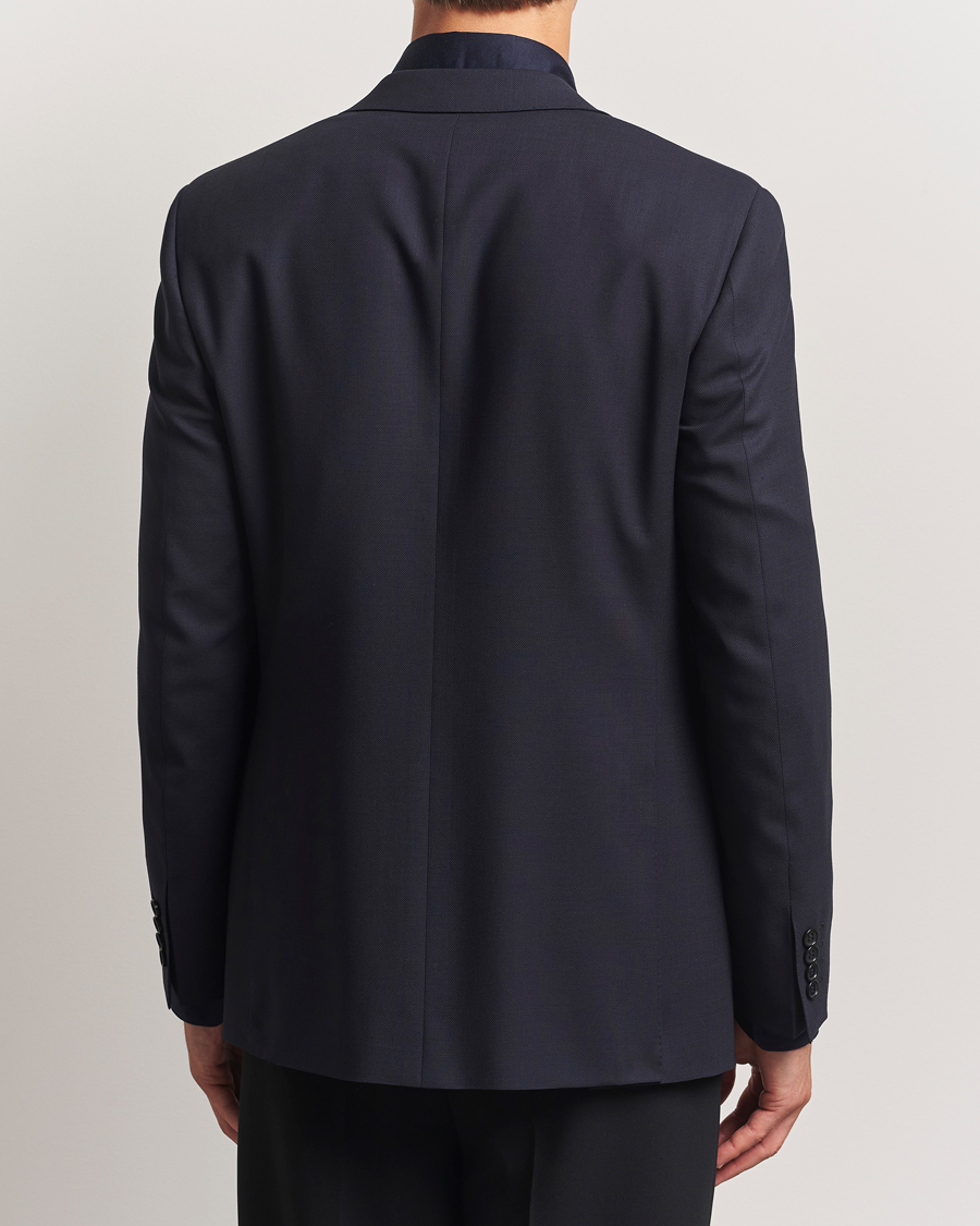 Homme | Blazers | Canali | Travel Wool Blazer Navy