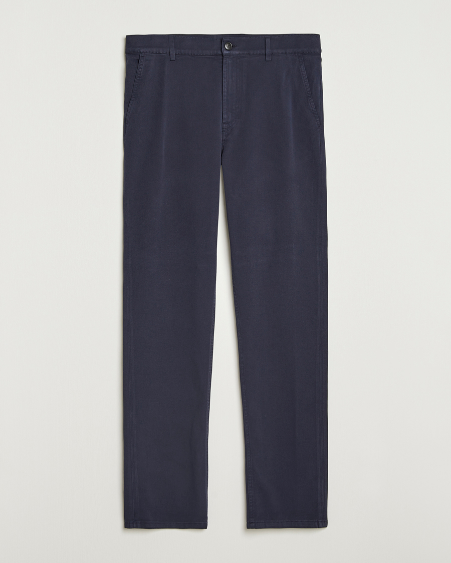 Homme | Pantalons | Canali | Cotton Twill Chinos Navy