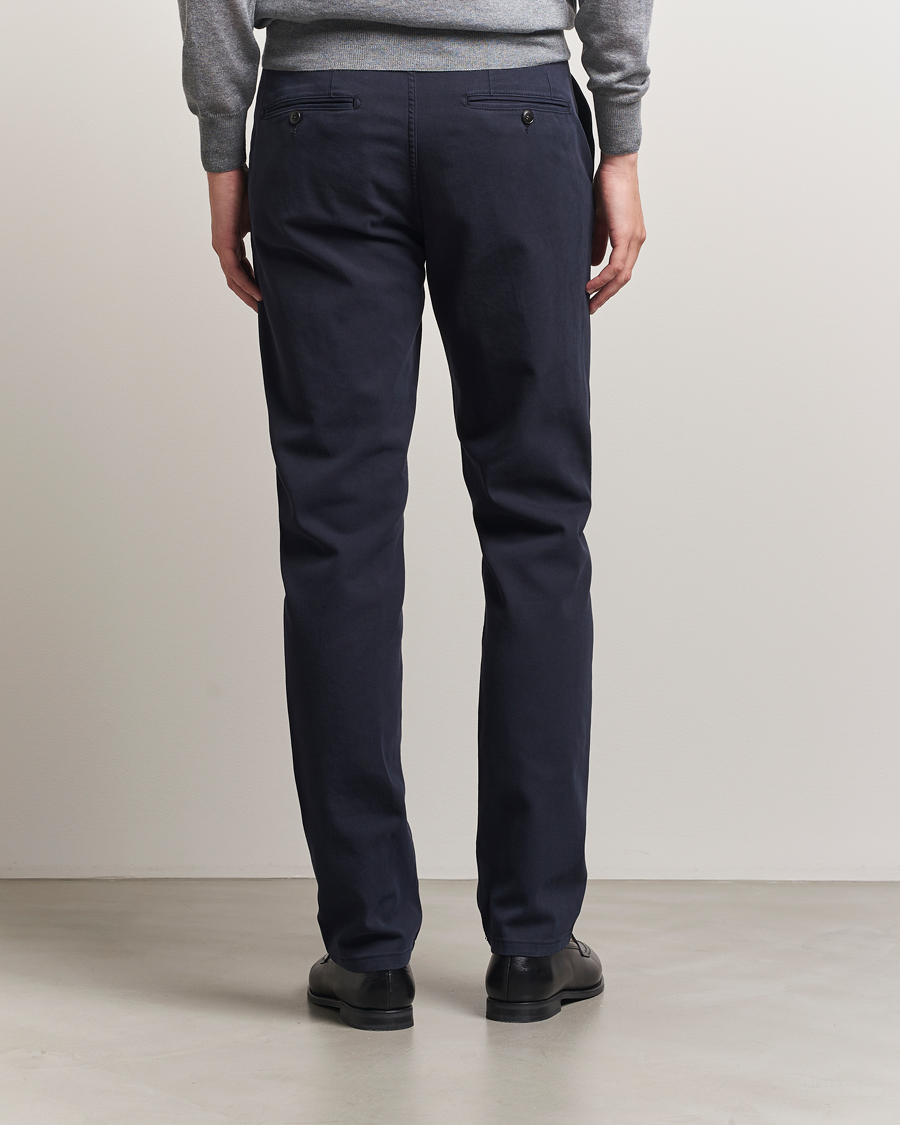Homme | Pantalons | Canali | Cotton Twill Chinos Navy