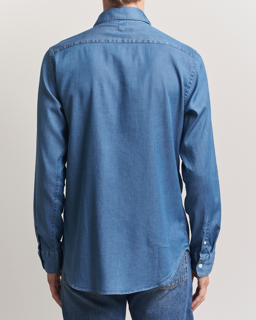 Homme | Chemises | Canali | Denim Shirt Stone Wash