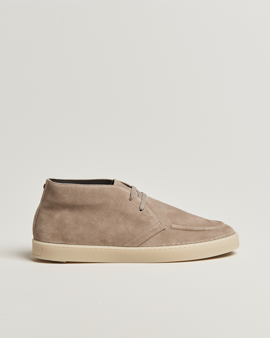 Homme | Bottes | Canali | Chukka Boots Beige Suede