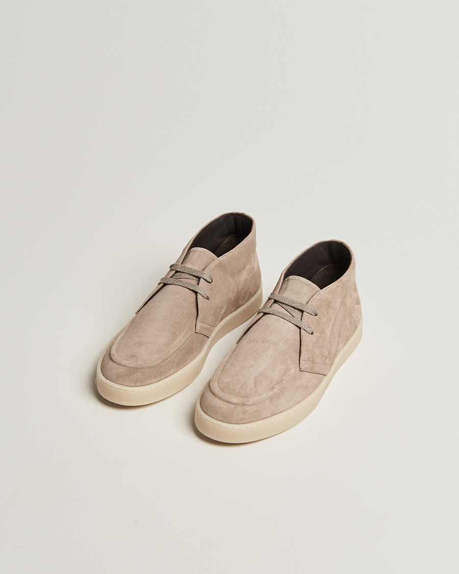 Homme | Bottes | Canali | Chukka Boots Beige Suede