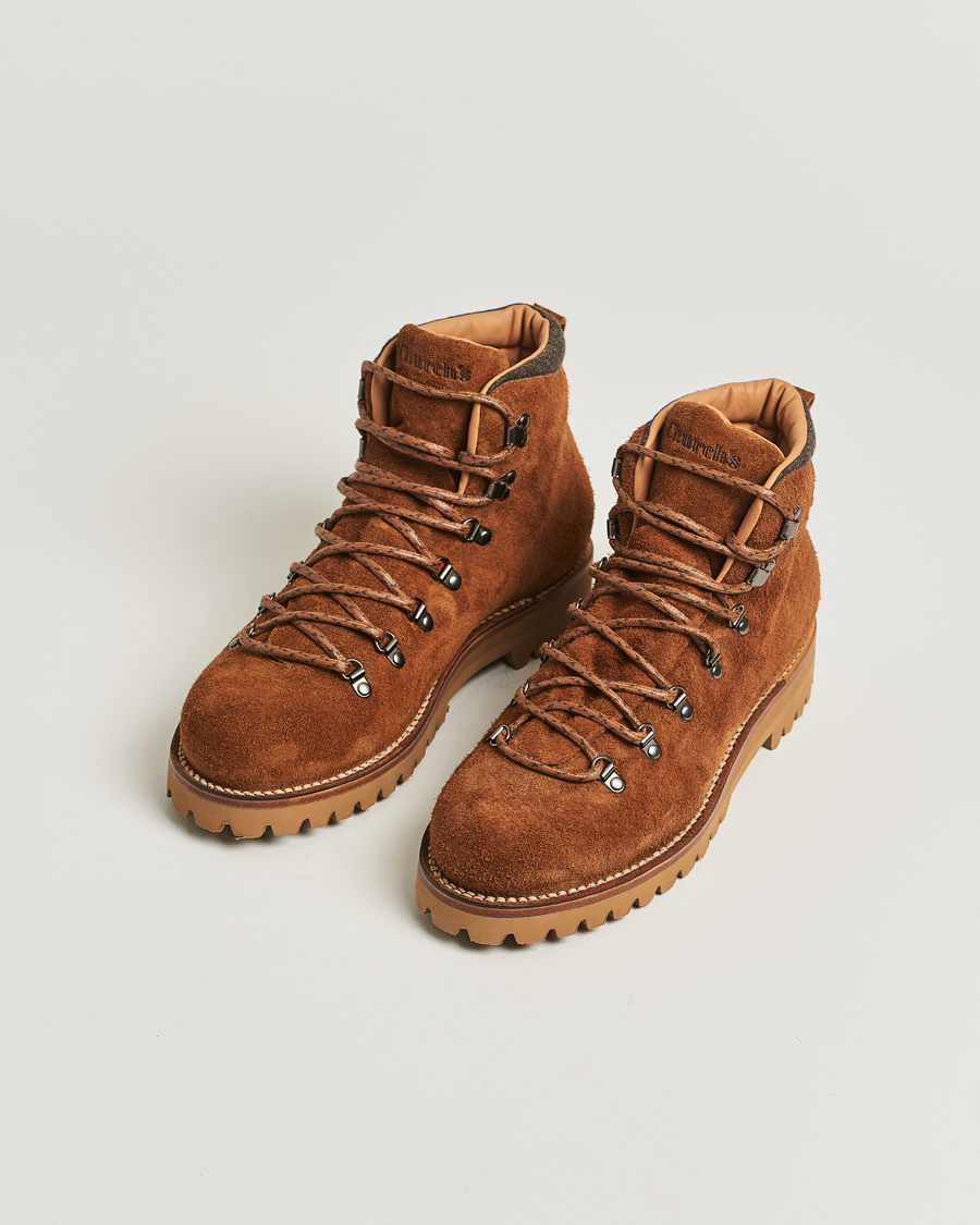 Homme | Church's Poulton Winter Boots Tabac Suede | Church's | Poulton Winter Boots Tabac Suede