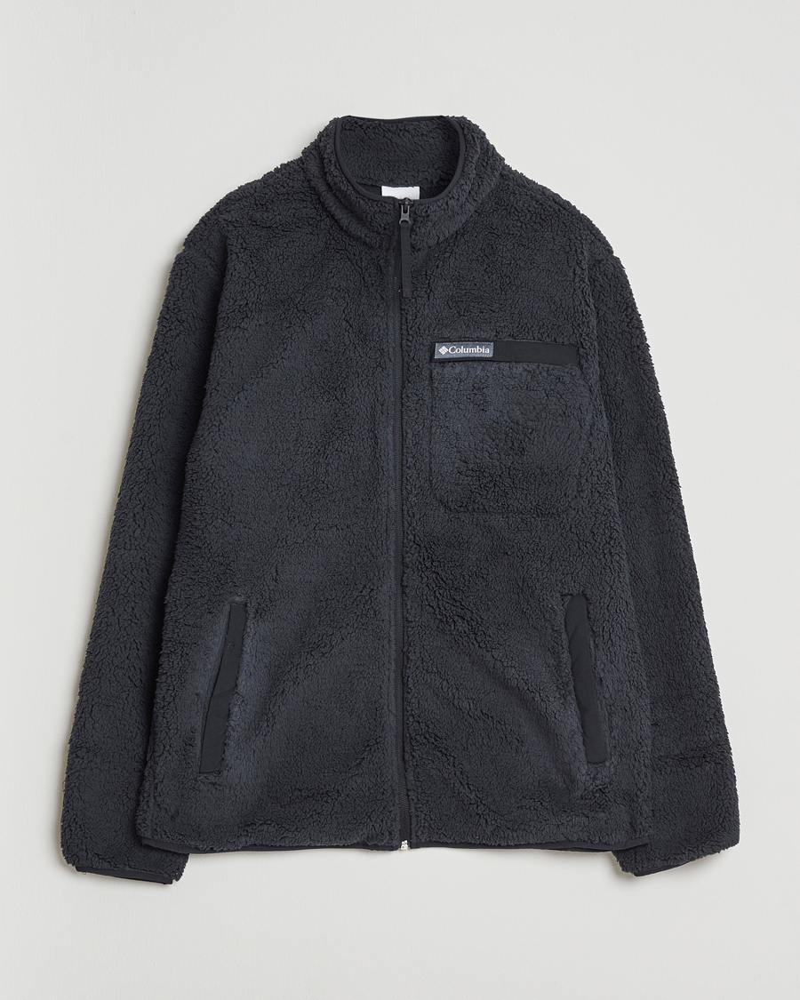 Homme | Pulls Et Tricots | Columbia | Rugged Ridge High Pile Full Zip Black