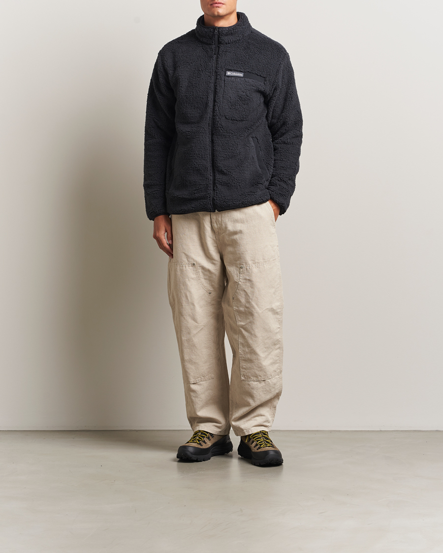 Homme | Pulls Et Tricots | Columbia | Rugged Ridge High Pile Full Zip Black