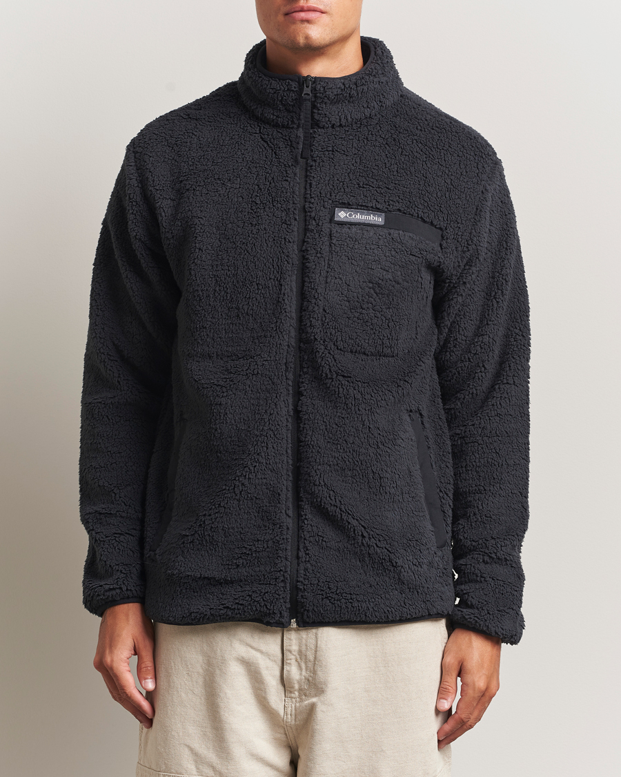 Homme | Pulls Et Tricots | Columbia | Rugged Ridge High Pile Full Zip Black