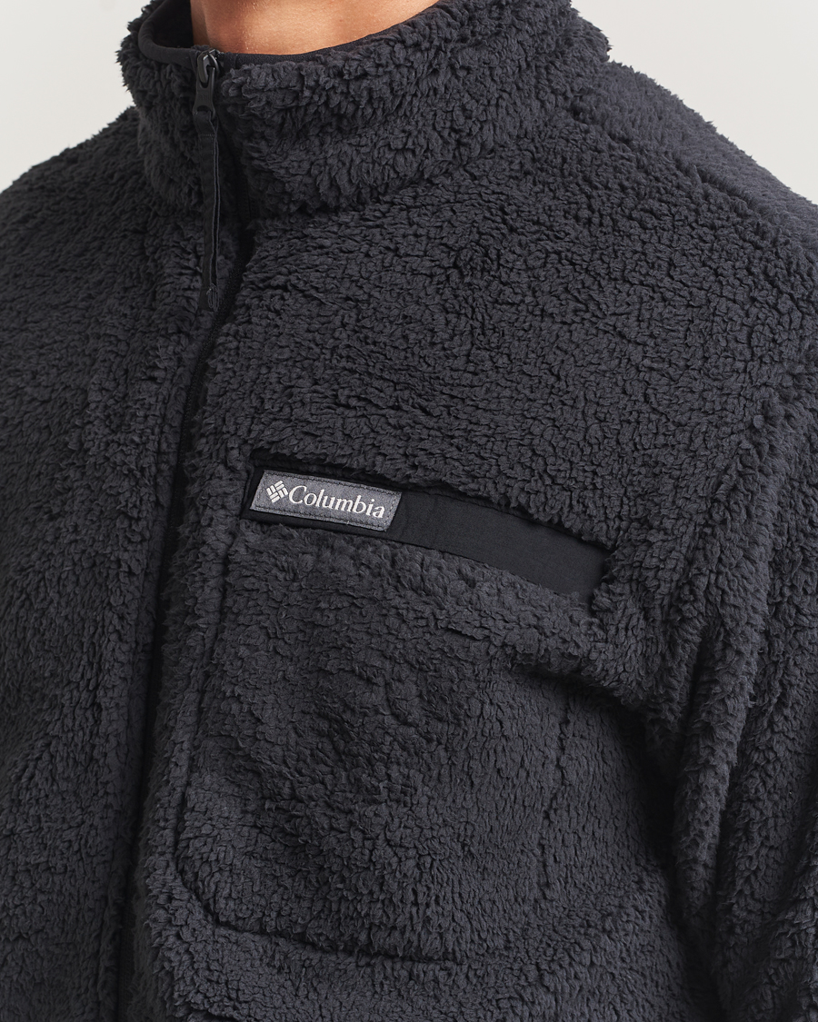 Homme | Pulls Et Tricots | Columbia | Rugged Ridge High Pile Full Zip Black