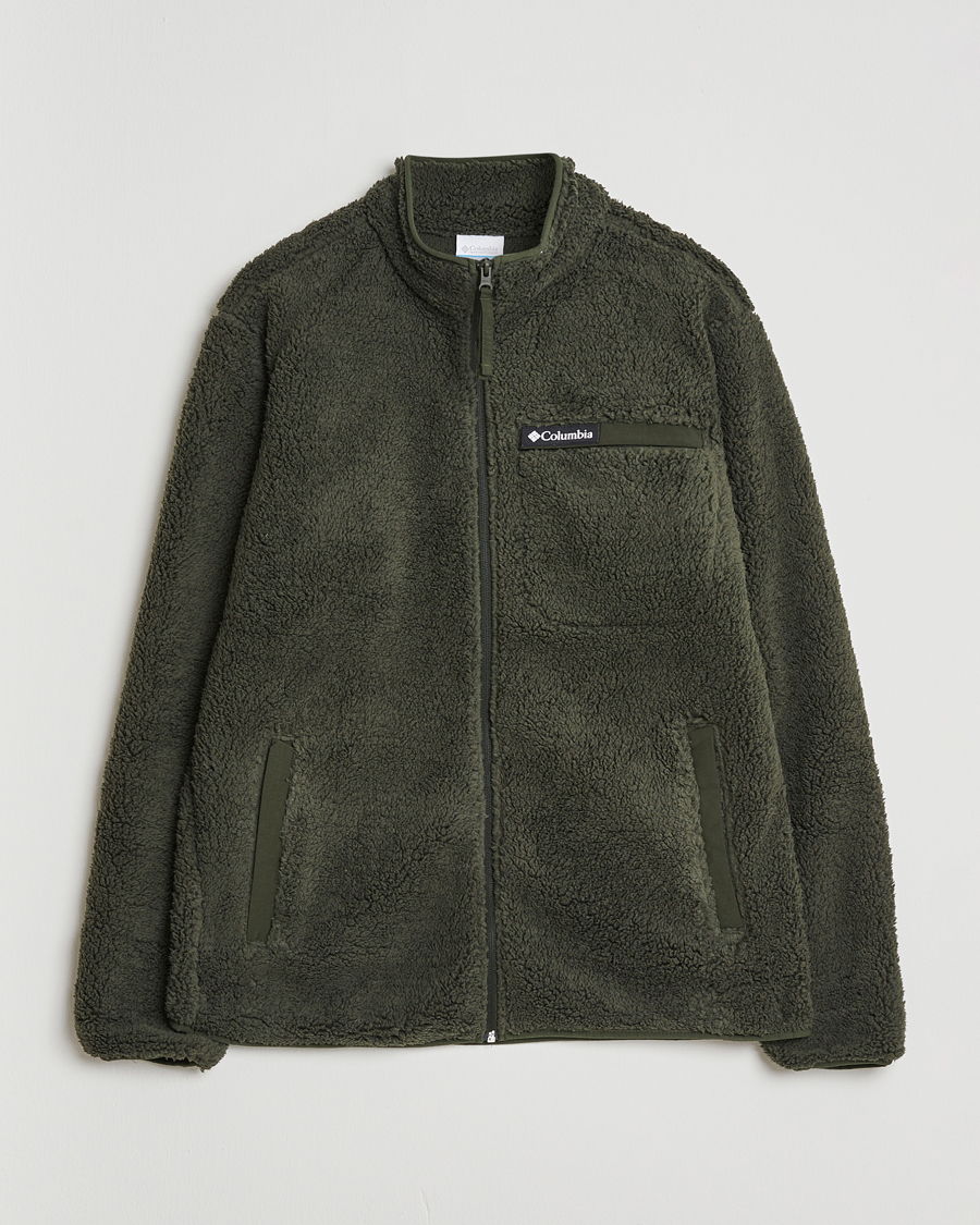 Homme | Pulls Et Tricots | Columbia | Rugged Ridge High Pile Full Zip Greenscape