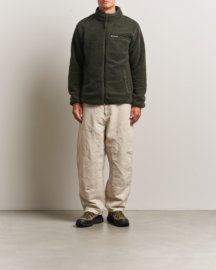 Homme | Pulls Et Tricots | Columbia | Rugged Ridge High Pile Full Zip Greenscape