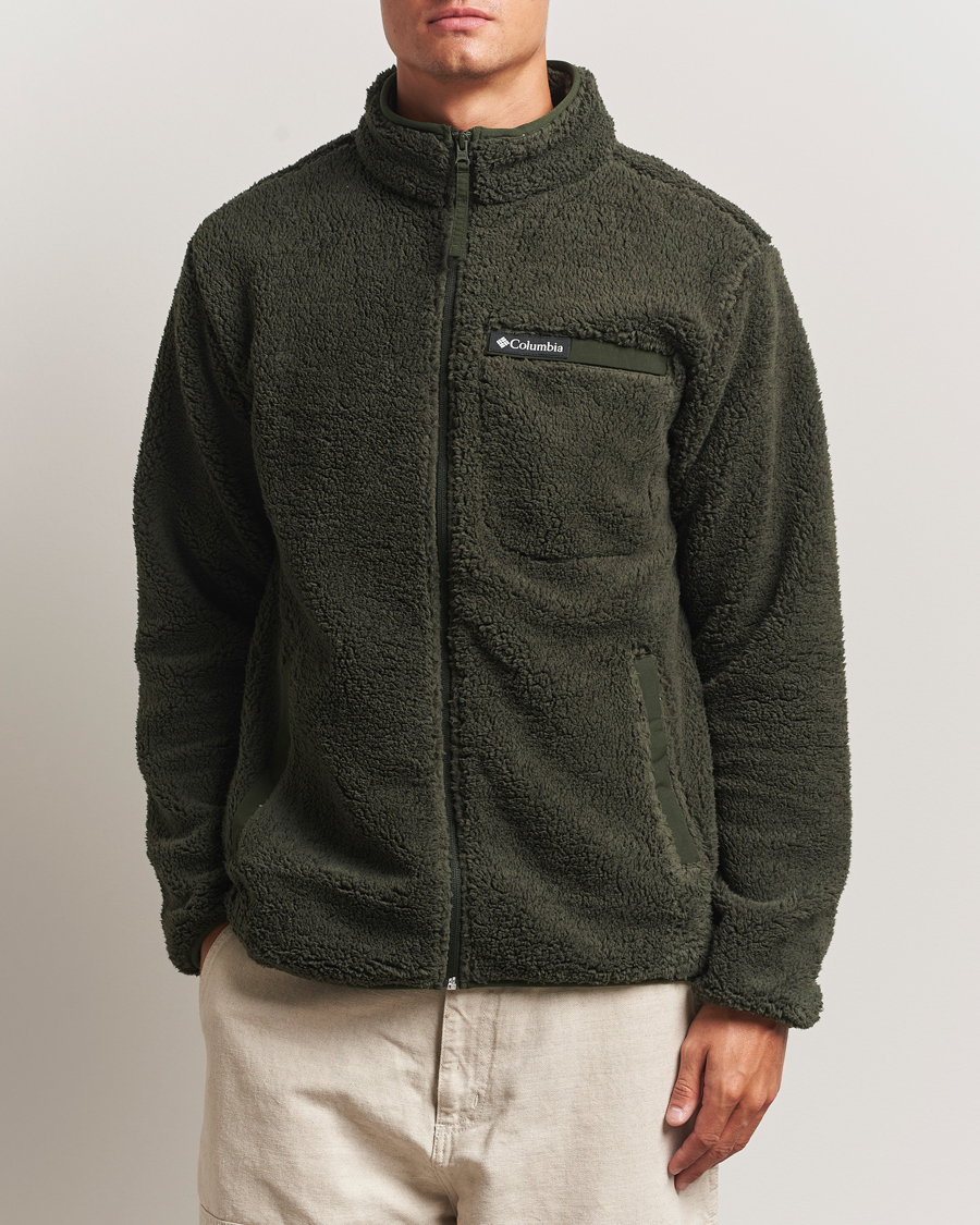 Homme | Pulls Et Tricots | Columbia | Rugged Ridge High Pile Full Zip Greenscape