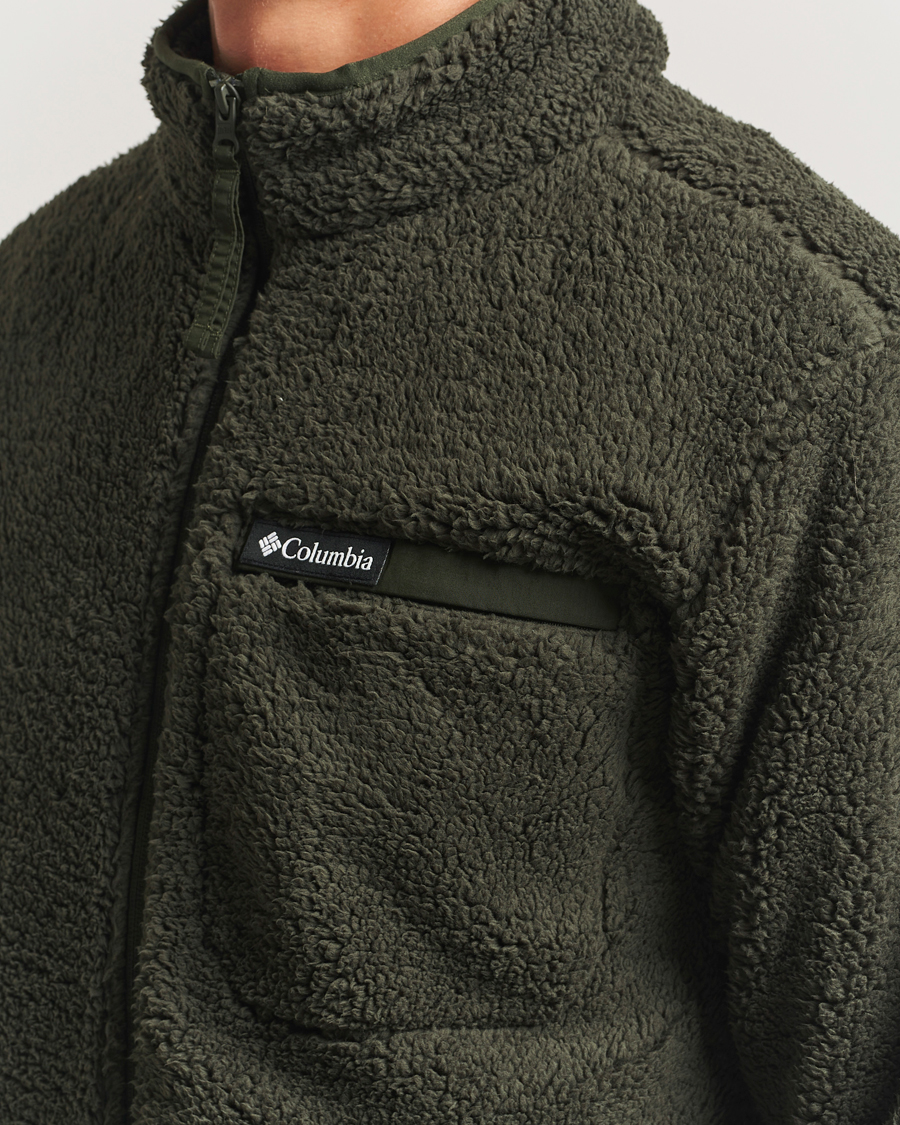 Homme | Pulls Et Tricots | Columbia | Rugged Ridge High Pile Full Zip Greenscape