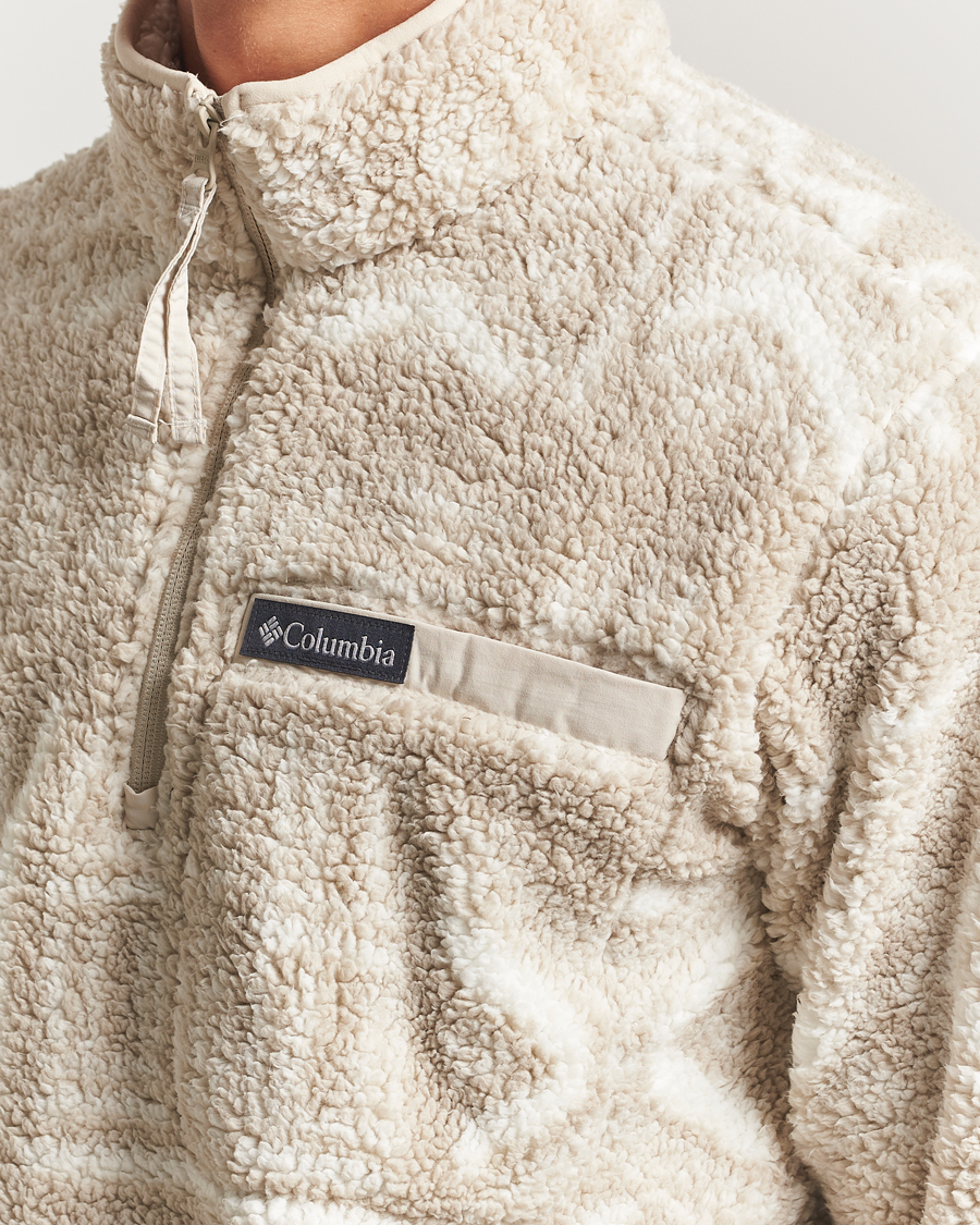 Homme | Pulls Et Tricots | Columbia | Rugged Ridge High Pile Half Zip Dark Stone