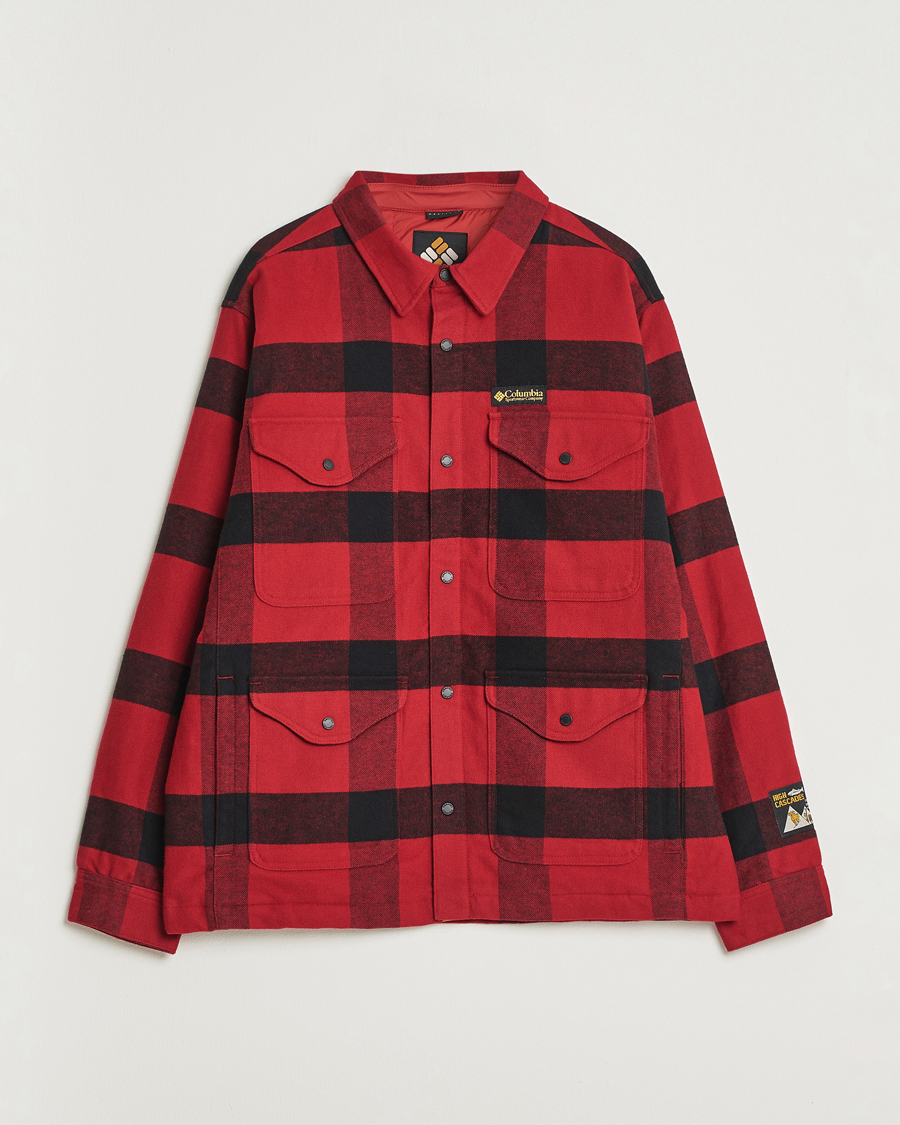 Homme | Chemises | Columbia | High Cascades Shirt Jacket Red