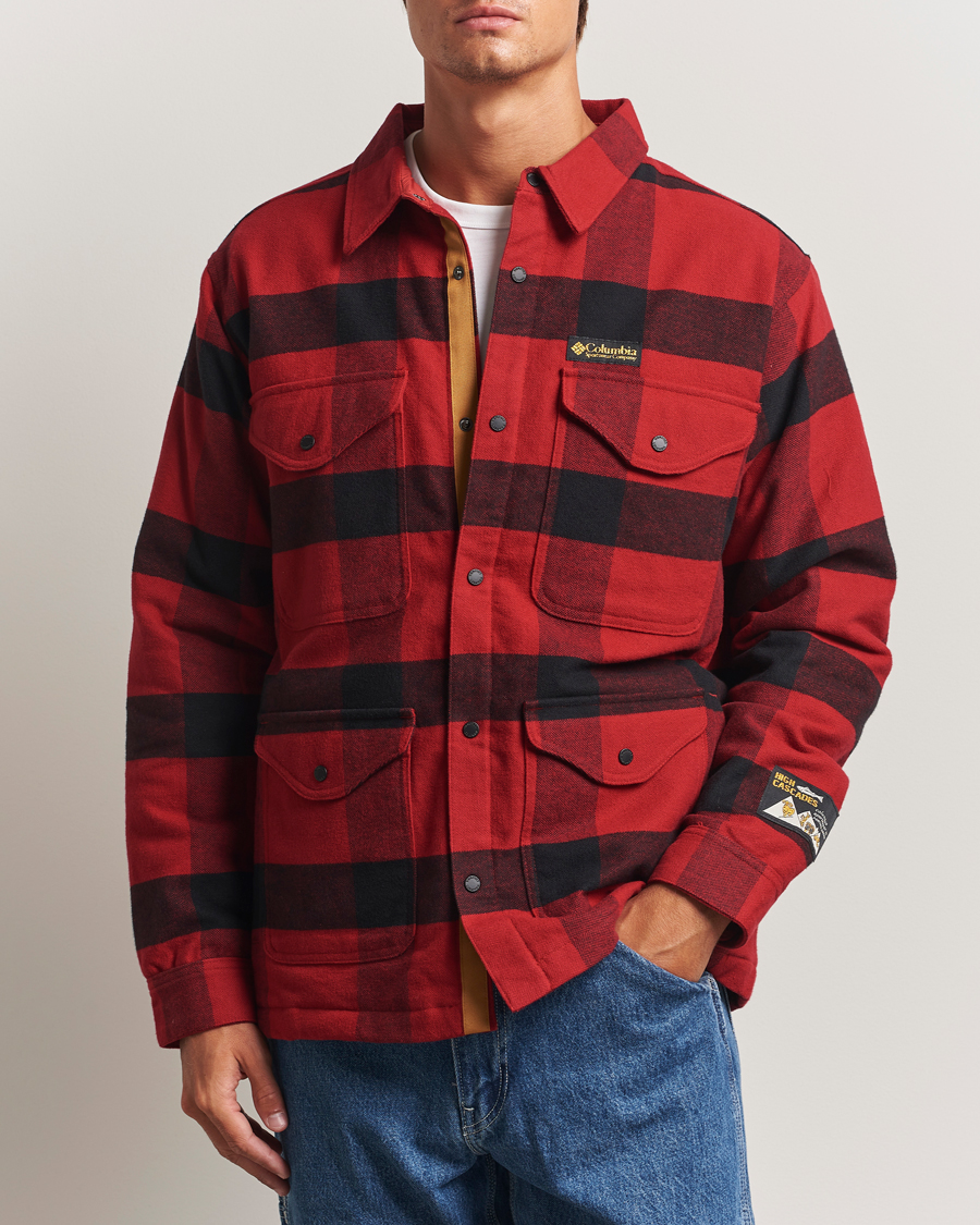 Homme | Chemises | Columbia | High Cascades Shirt Jacket Red