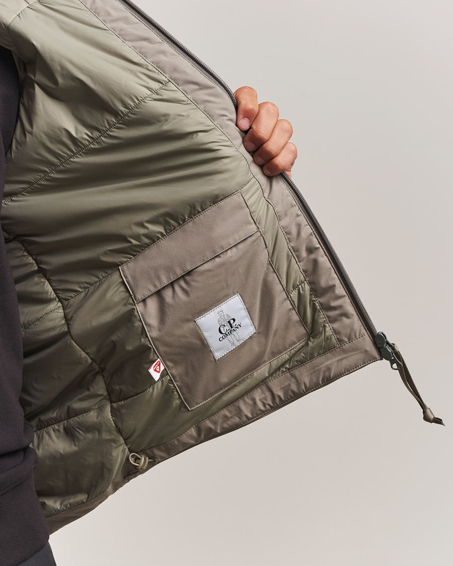 Homme | Manteaux Et Vestes | C.P. Company | Pro-Tek Lightweight Padded Hood Jacket Light Sage