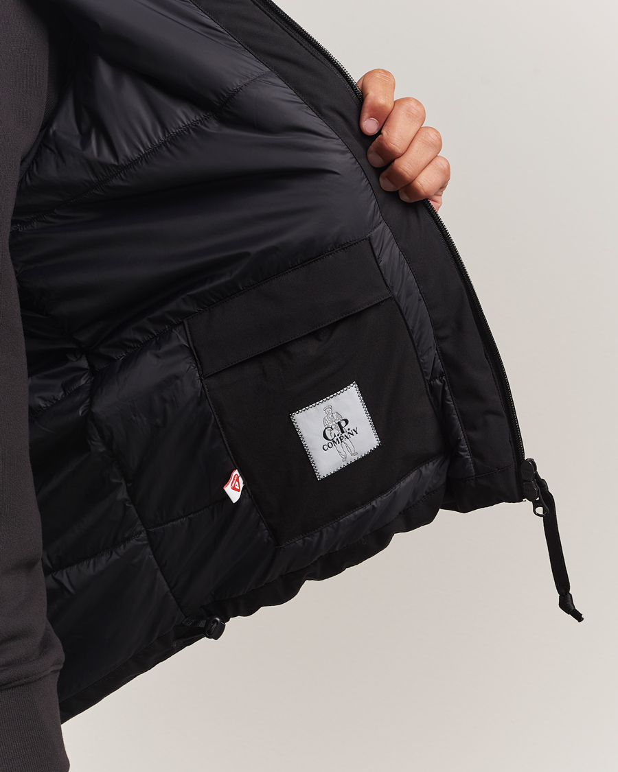 Homme | Manteaux Et Vestes | C.P. Company | Pro-Tek Lightweight Padded Hood Jacket Black