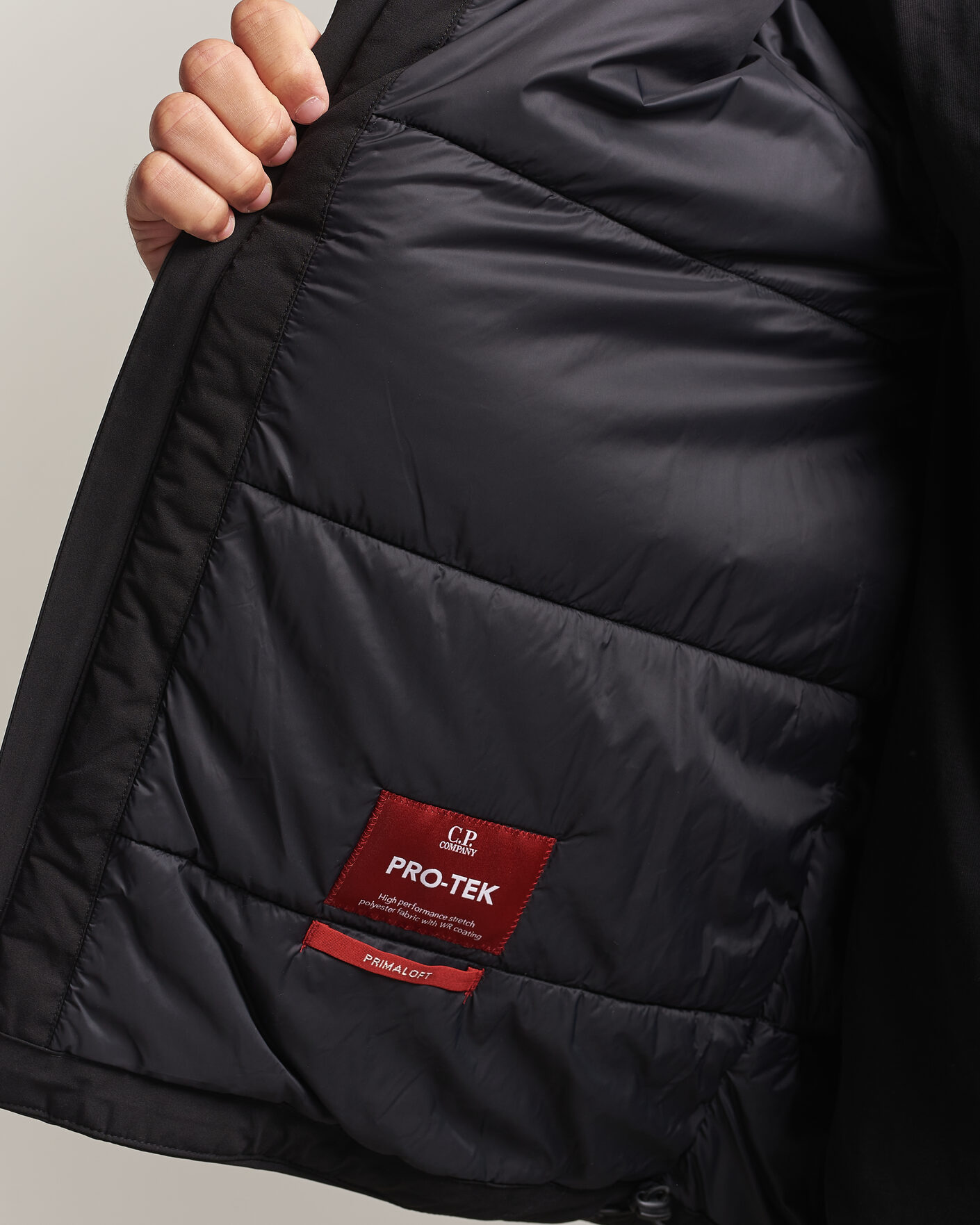 Homme | Manteaux Et Vestes | C.P. Company | Pro-Tek Lightweight Hood Jacket Black