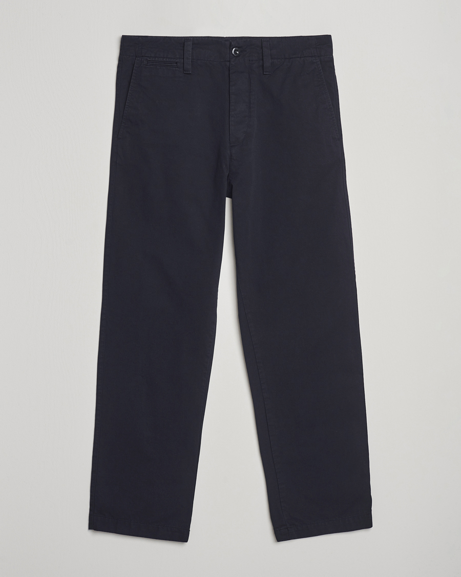 Homme | Pantalons | C.P. Company | Cotton Gabardine Chino Navy