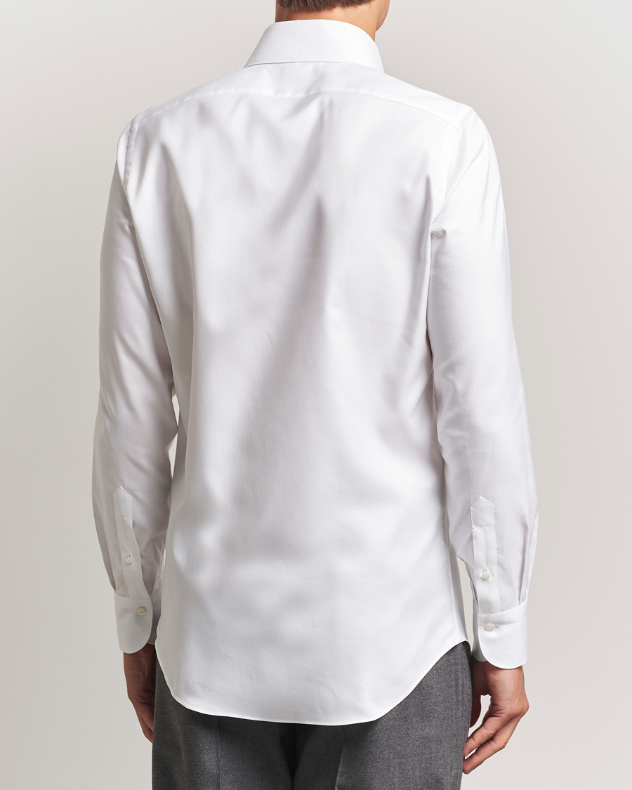 Homme | Chemises | Finamore Napoli | Milano Slim Oxford Button Down Shirt White