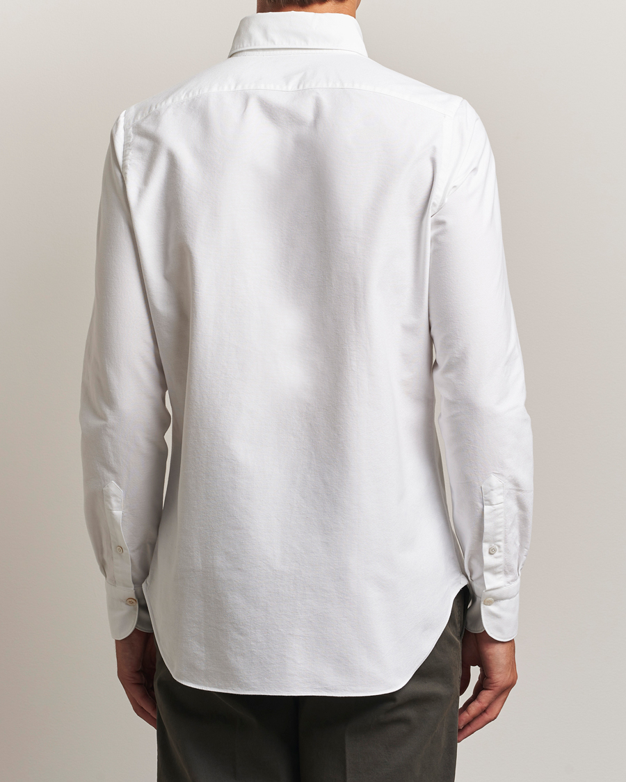 Homme | Chemises | Finamore Napoli | Gaeta Oxford Button Down Shirt White