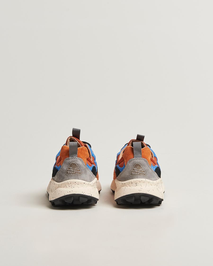 Homme | Baskets | Flower Mountain | Yamano 3 Suede Sneaker Burnt Orange