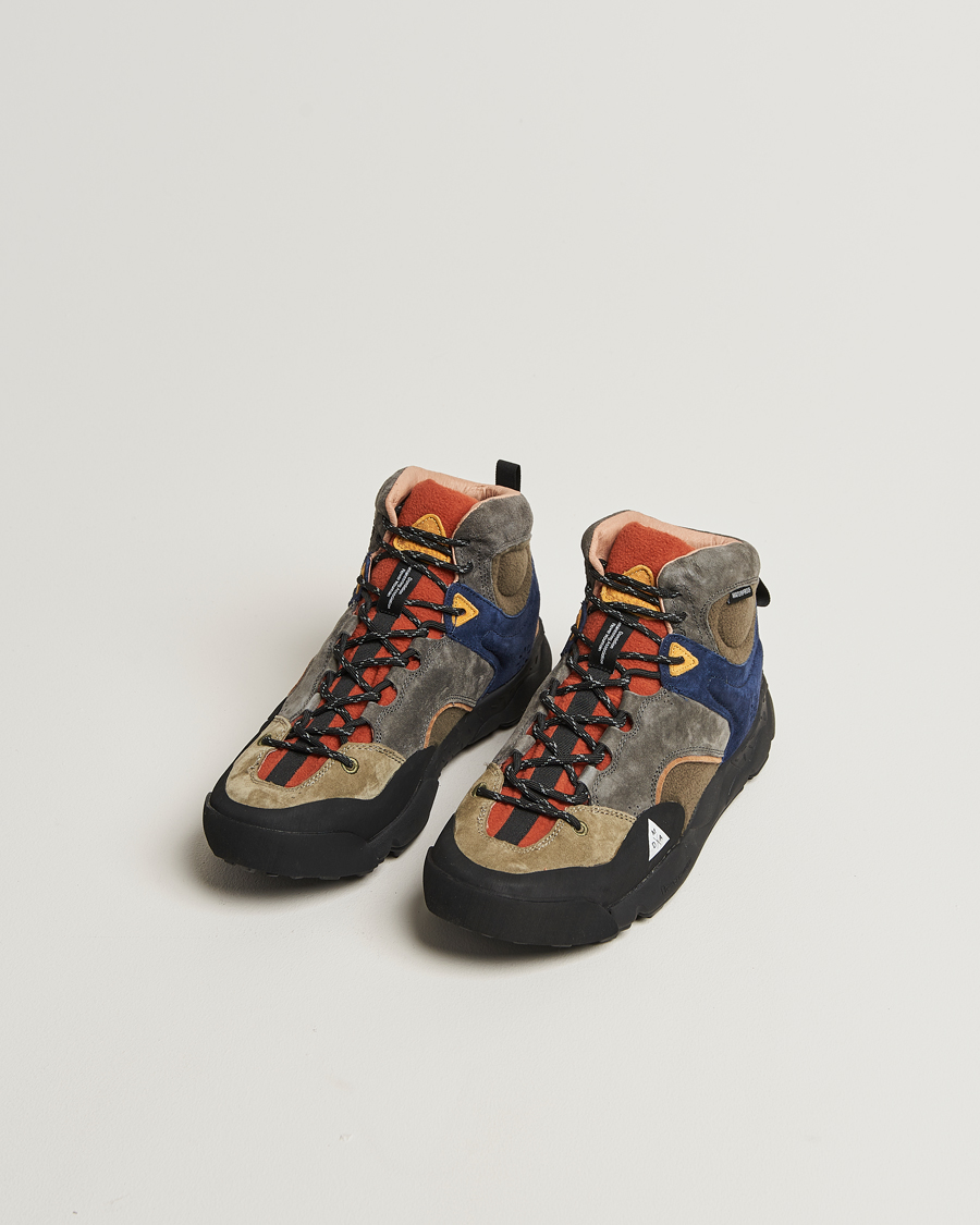 Homme | Flower Mountain Back Country Mid Suede/Leather Sneaker Multi | Flower Mountain | Back Country Mid Suede/Leather Sneaker Multi