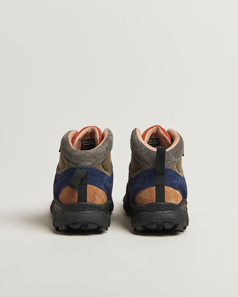 Homme | Flower Mountain Back Country Mid Suede/Leather Sneaker Multi | Flower Mountain | Back Country Mid Suede/Leather Sneaker Multi