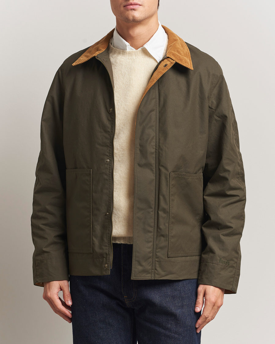 Homme | Manteaux Et Vestes | Forét | Aspen Oilskin Jacket Army