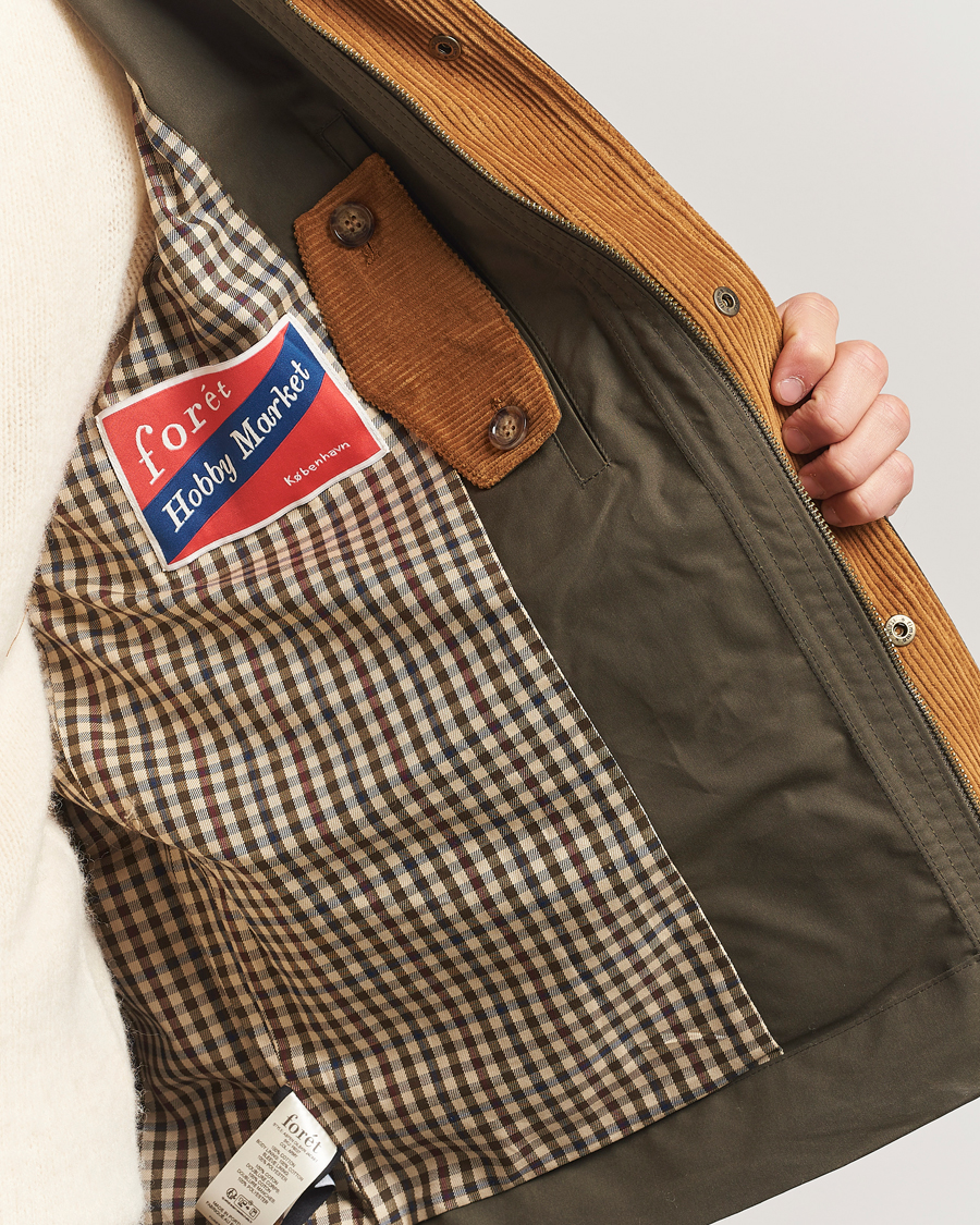 Homme | Manteaux Et Vestes | Forét | Aspen Oilskin Jacket Army