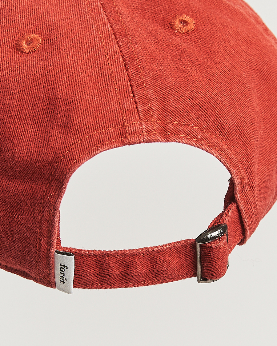 Homme | Forét Catch Washed Cap Red | Forét | Catch Washed Cap Red