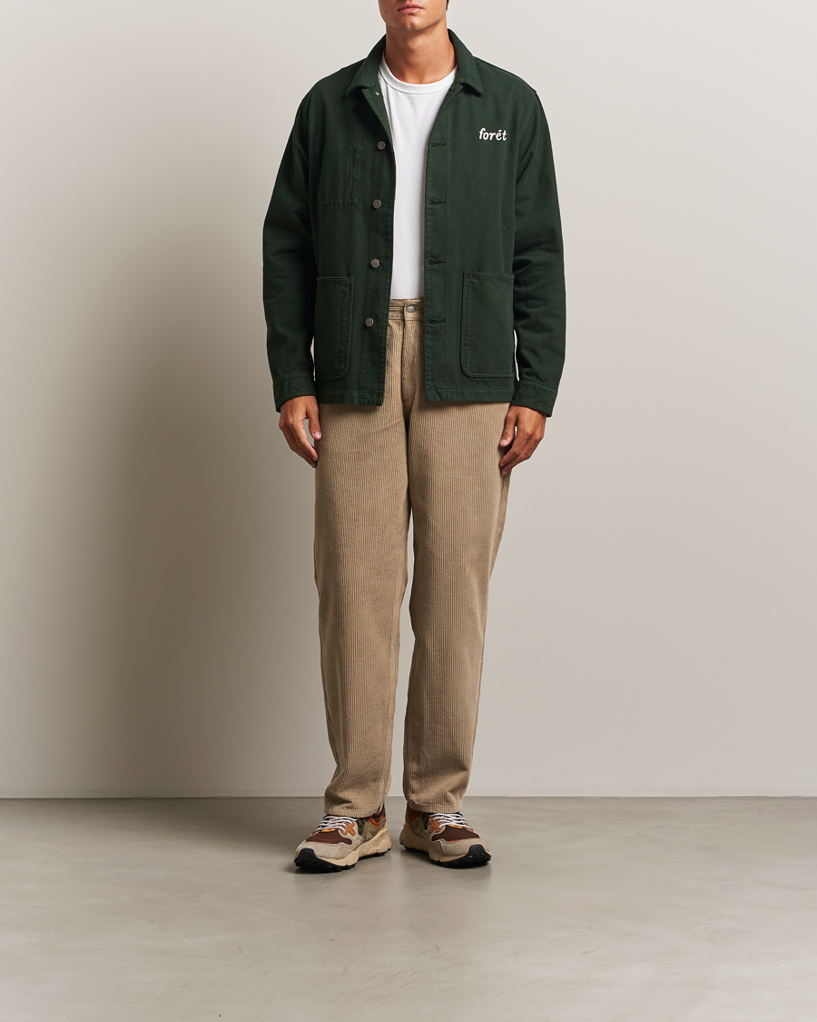 Homme | Pantalons | Forét | Clay Corduroy Pants Khaki