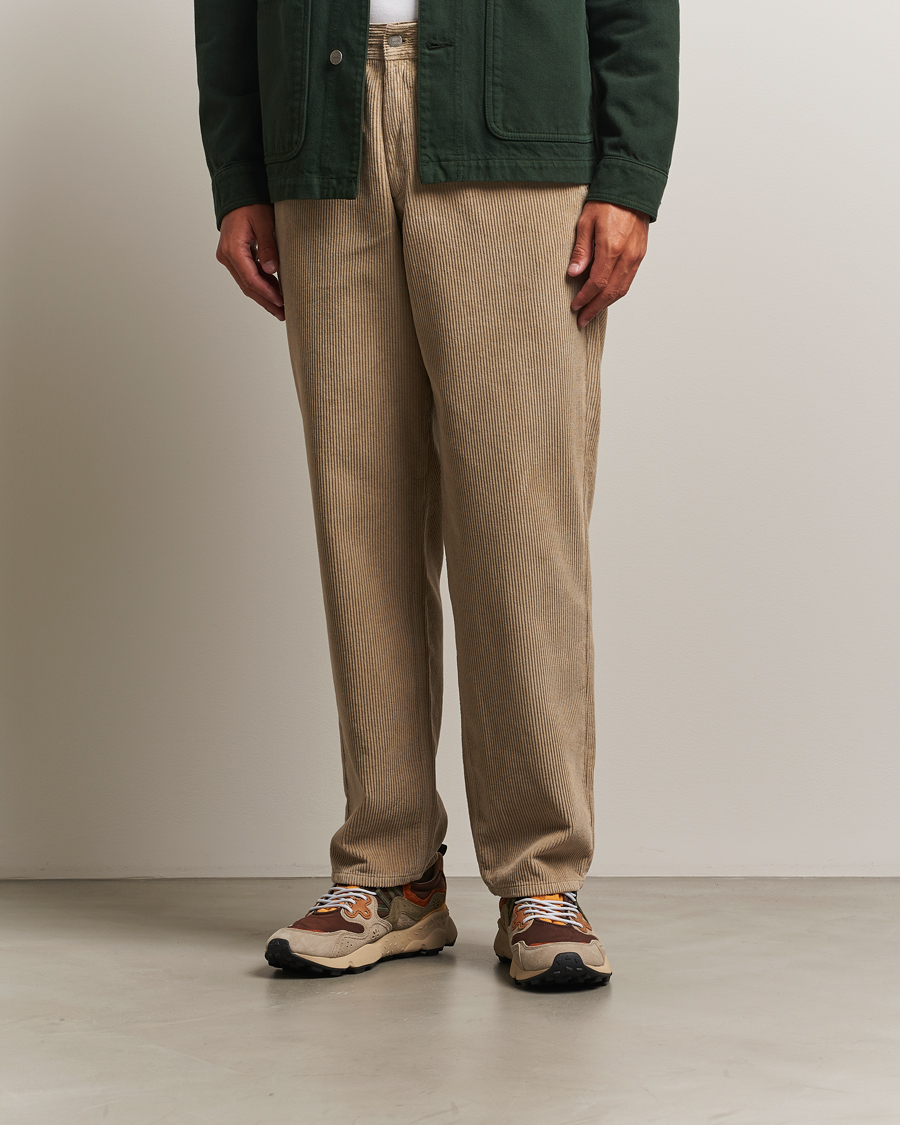 Homme | Pantalons | Forét | Clay Corduroy Pants Khaki