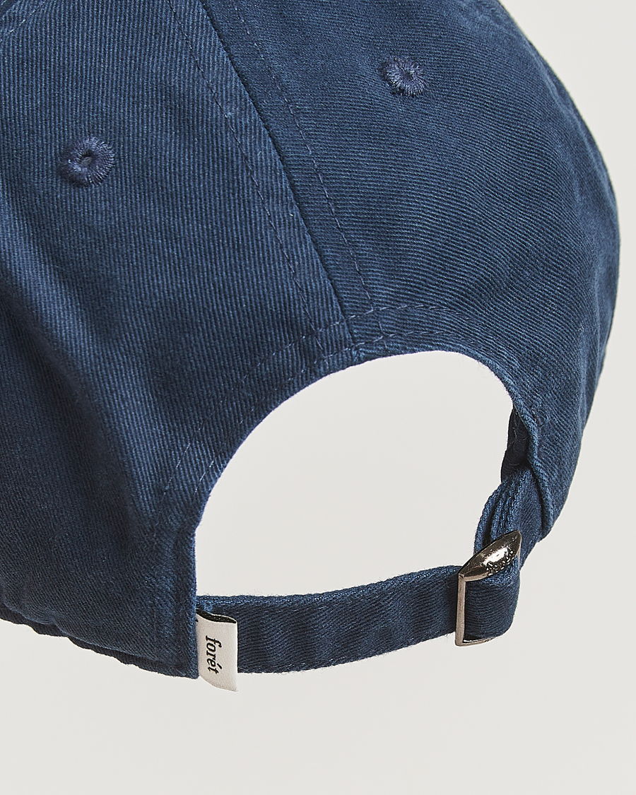 Homme | Forét Flag Washed Cap Navy | Forét | Flag Washed Cap Navy