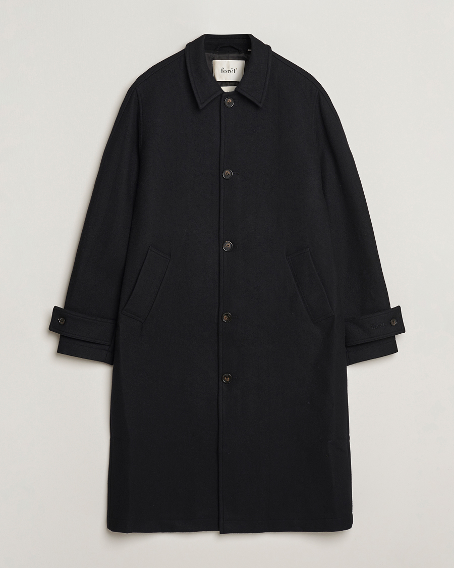 Homme | Manteaux Et Vestes | Forét | Pine Wool Coat Black
