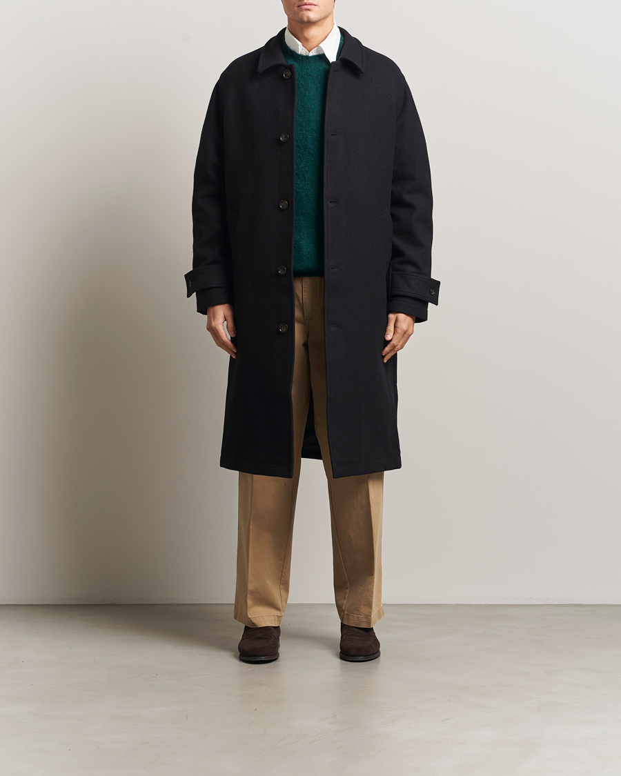 Homme | Manteaux Et Vestes | Forét | Pine Wool Coat Black