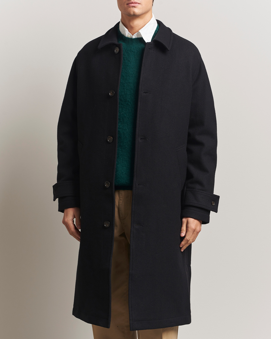 Homme | Manteaux Et Vestes | Forét | Pine Wool Coat Black