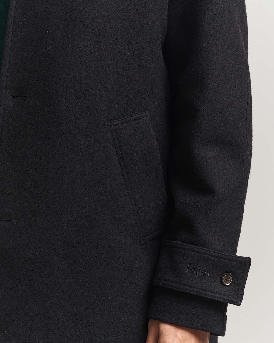Homme | Manteaux Et Vestes | Forét | Pine Wool Coat Black