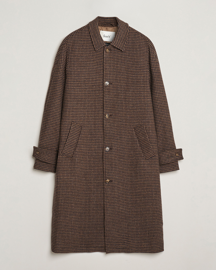 Homme | Manteaux Et Vestes | Forét | Pine Wool Coat Brown