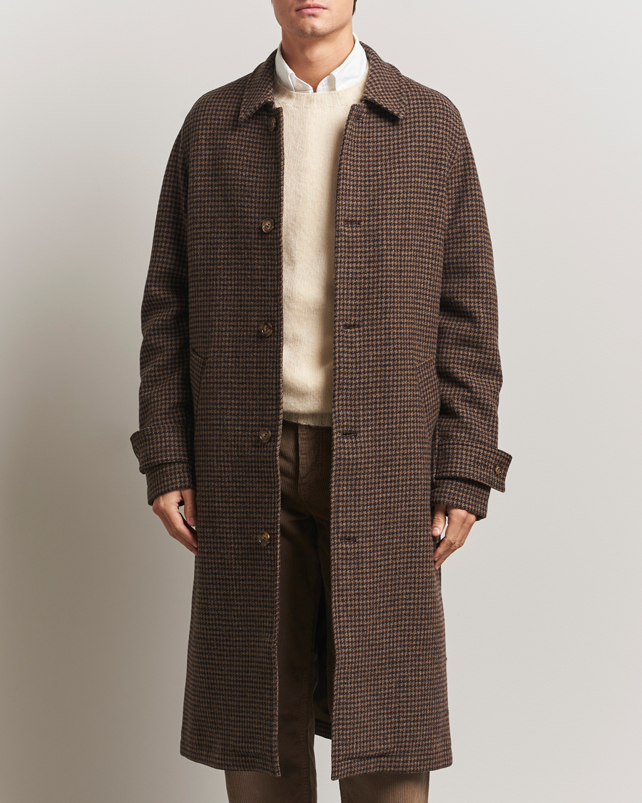 Homme | Manteaux Et Vestes | Forét | Pine Wool Coat Brown