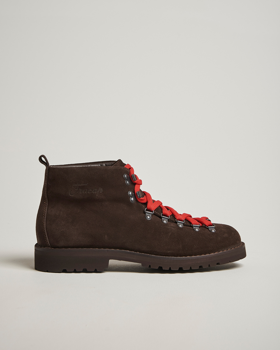 Homme | Bottes | Fracap | M120 Suede Boot Dark Brown