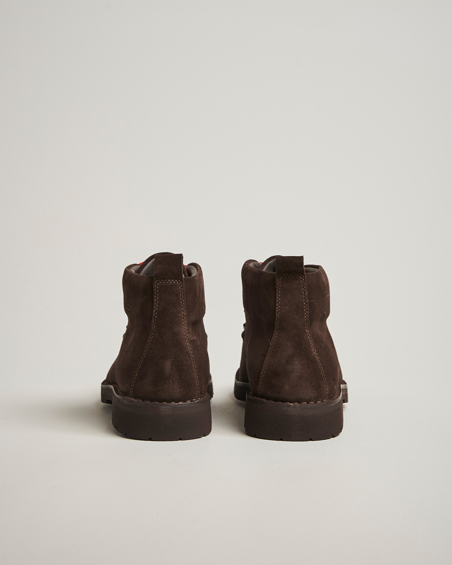 Homme | Bottes | Fracap | M120 Suede Boot Dark Brown