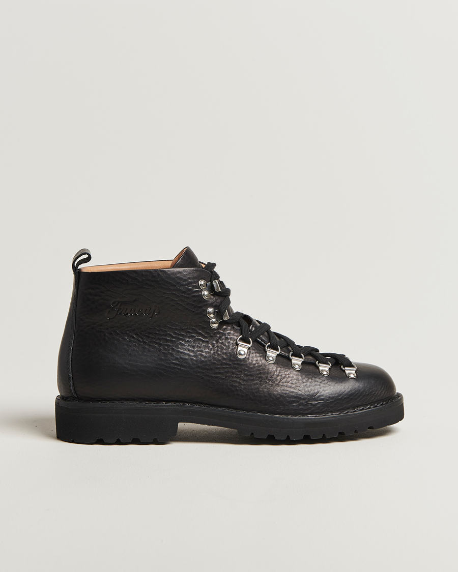 Homme | Fracap M120 Grained Leather Boot Black | Fracap | M120 Grained Leather Boot Black