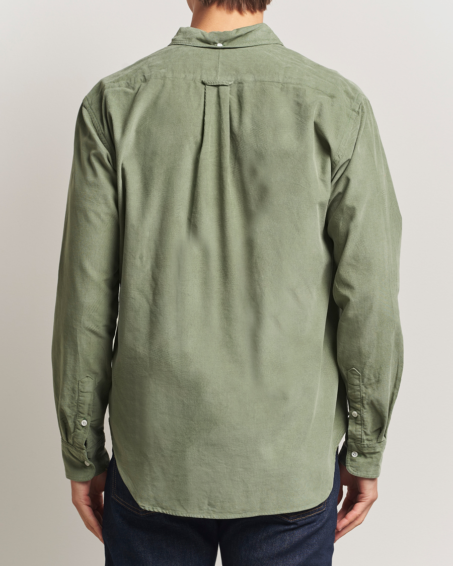 Homme | Chemises | Gitman Vintage | Corduroy Button Down Shirt Sage